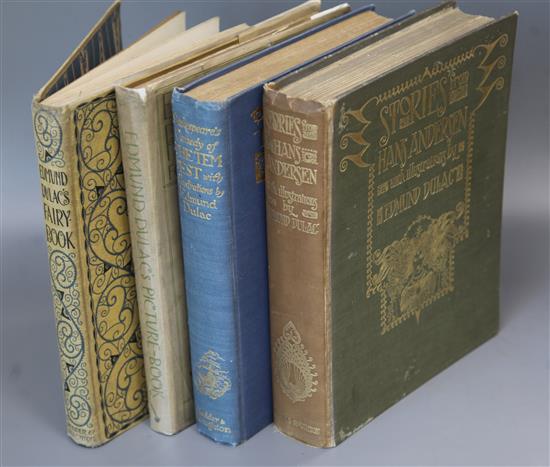 Dulac, Edmund, illustrator - Edmund Dulacs Fairy-Book; Fairy Tales of the Allied Nations, quarto, with 16 colour